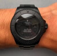 ساعة رولكس ديب سي فانتوم بلاك ميرور أوريجنال