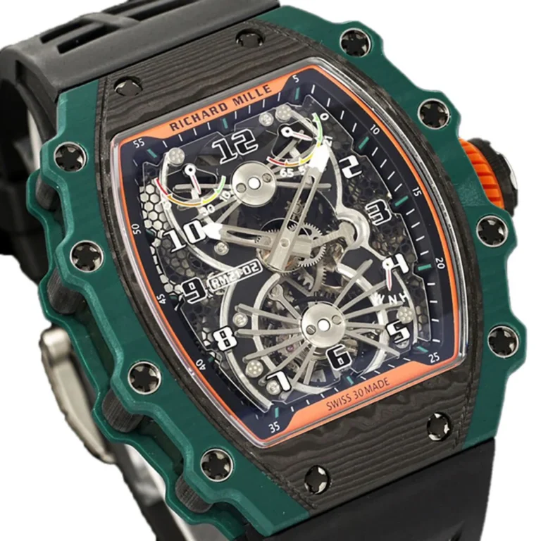 Richard Mille Tourbillon Aerodyne On Black Rubber