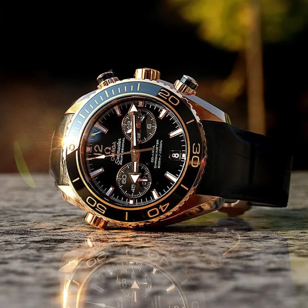 ساعة أوميجا (سيماستر بلانيت أوشن) للرجال 232.63.46.51.01.001