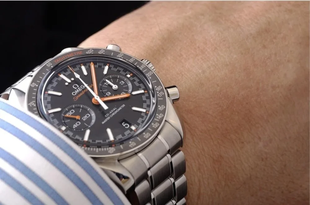 ساعة أوميجا (سبيد ماستر) للرجال 329.30.44.51.01.002