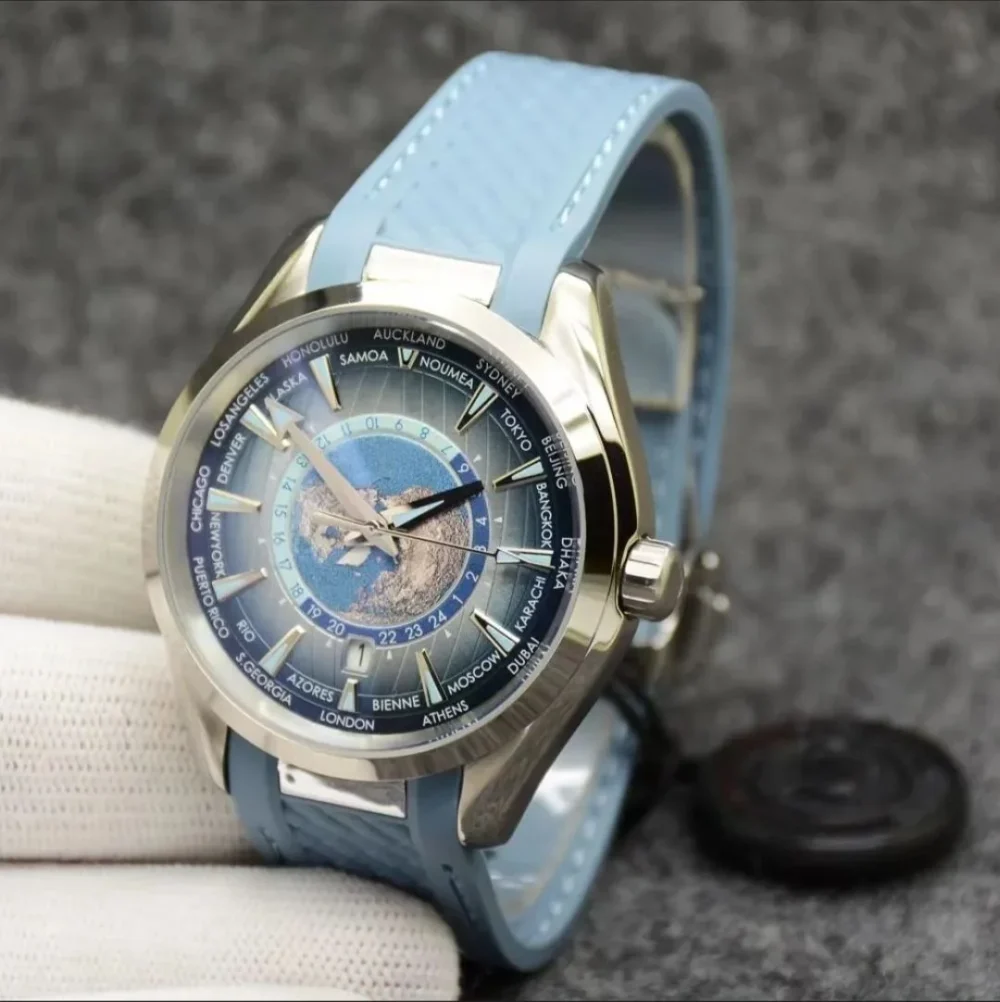 ساعة أوميغا (سيماستر أكوا تيرا) للرجال 220.12.43.22.03.002