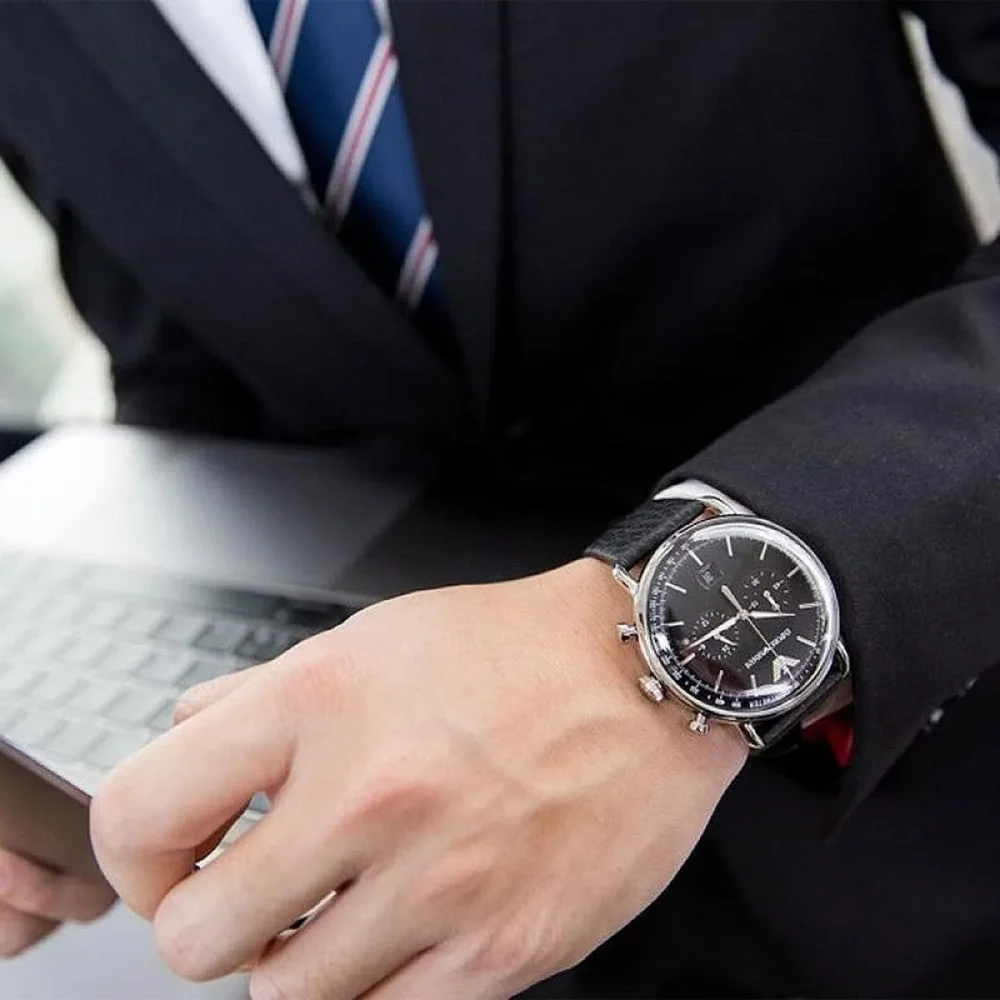 ساعة امبوريو ارماني للرجال AR11143