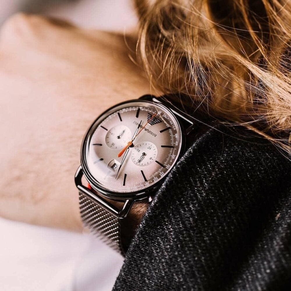 ساعة امبوريو ارماني للرجال AR11169