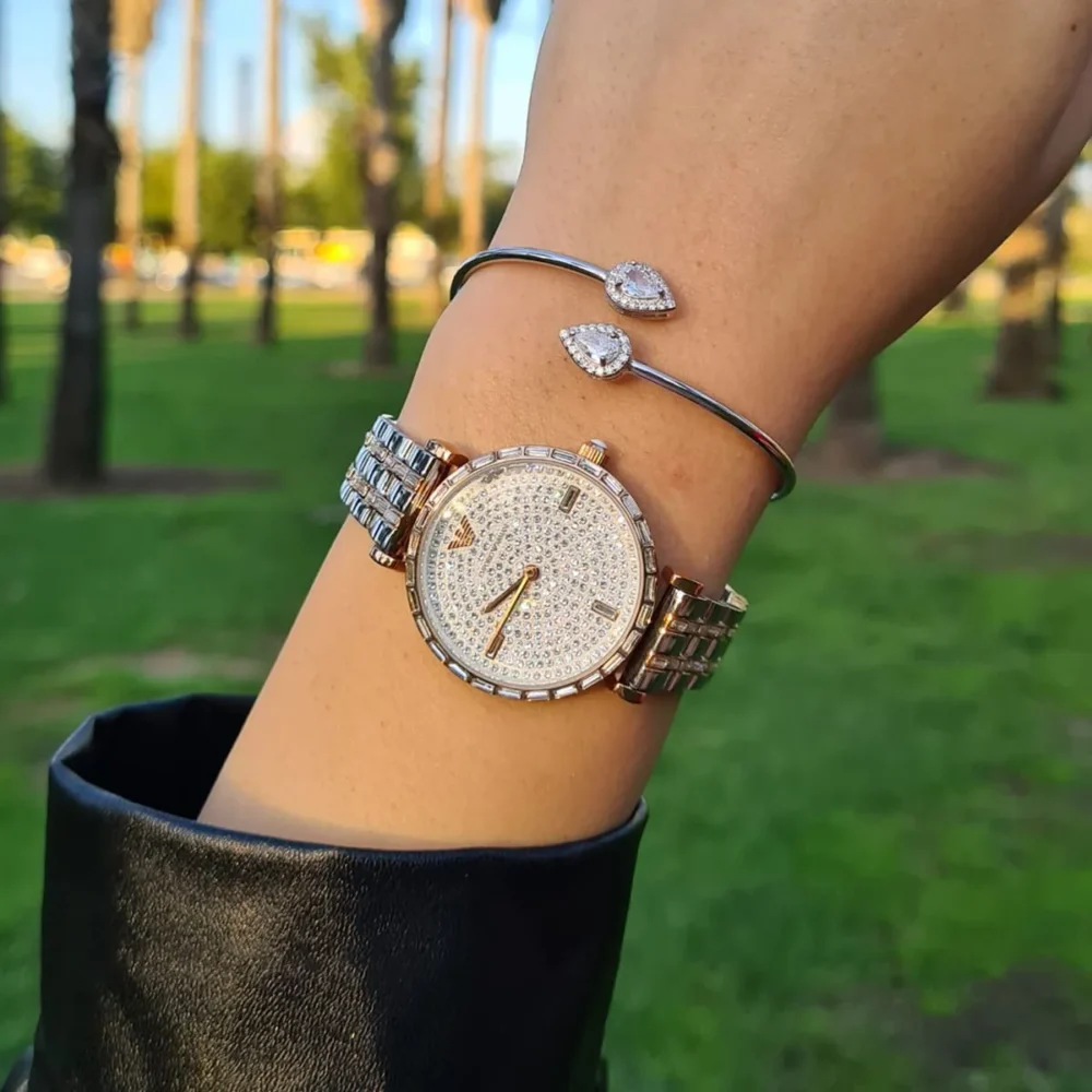 ساعة امبوريو ارماني للنساء AR11293