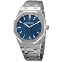 Audemars Piguet Royal Oak Blue Plate Steel Steel