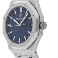 Audemars Piguet Royal Oak Blue Plate Steel Steel