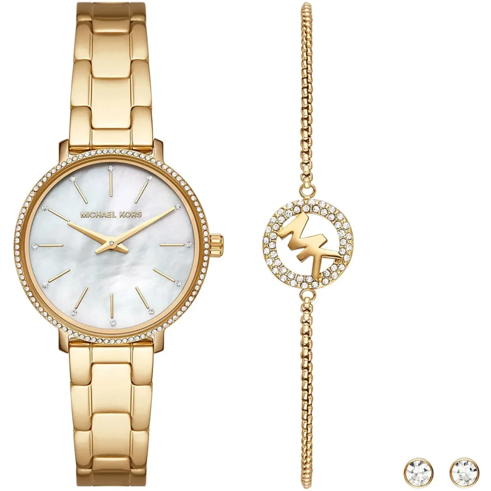 ساعة مايكل كورس للنساء MK1065SET