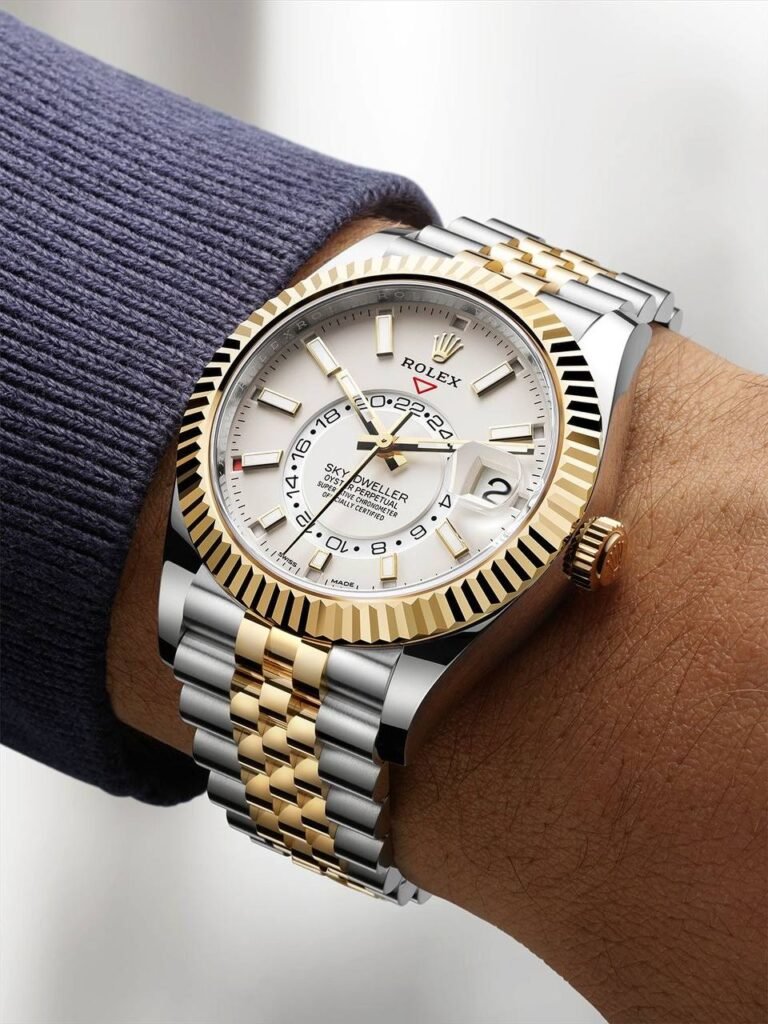 ساعة رولكس سكاي دويلر ميرور اورجينال