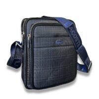 شنطة كروس لاكوست رجالي ازرق