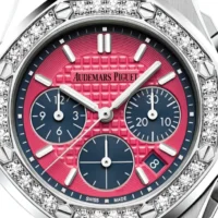 Royal Oak Offshore Selfwinding Chronograph Pink Dial in Steel