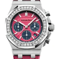 Royal Oak Offshore Selfwinding Chronograph Pink Dial in Steel