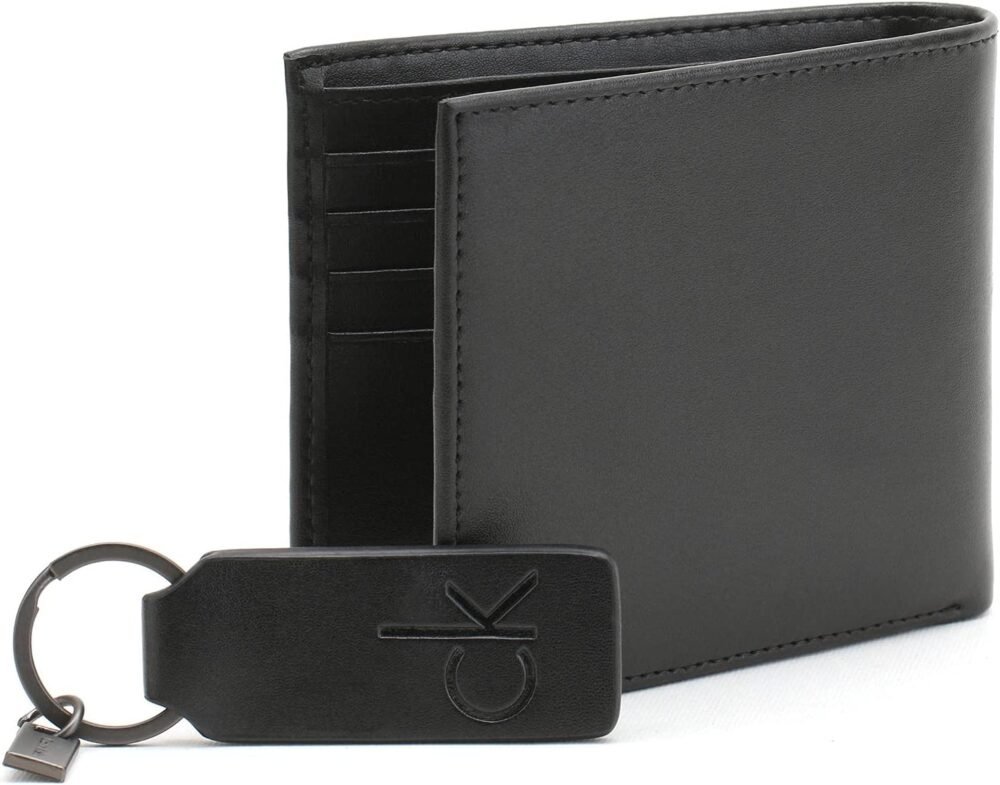 محفظة ومادليه كالفن كلاين للرجال 4 محفظة ومادليه كالفن كلاين للرجال