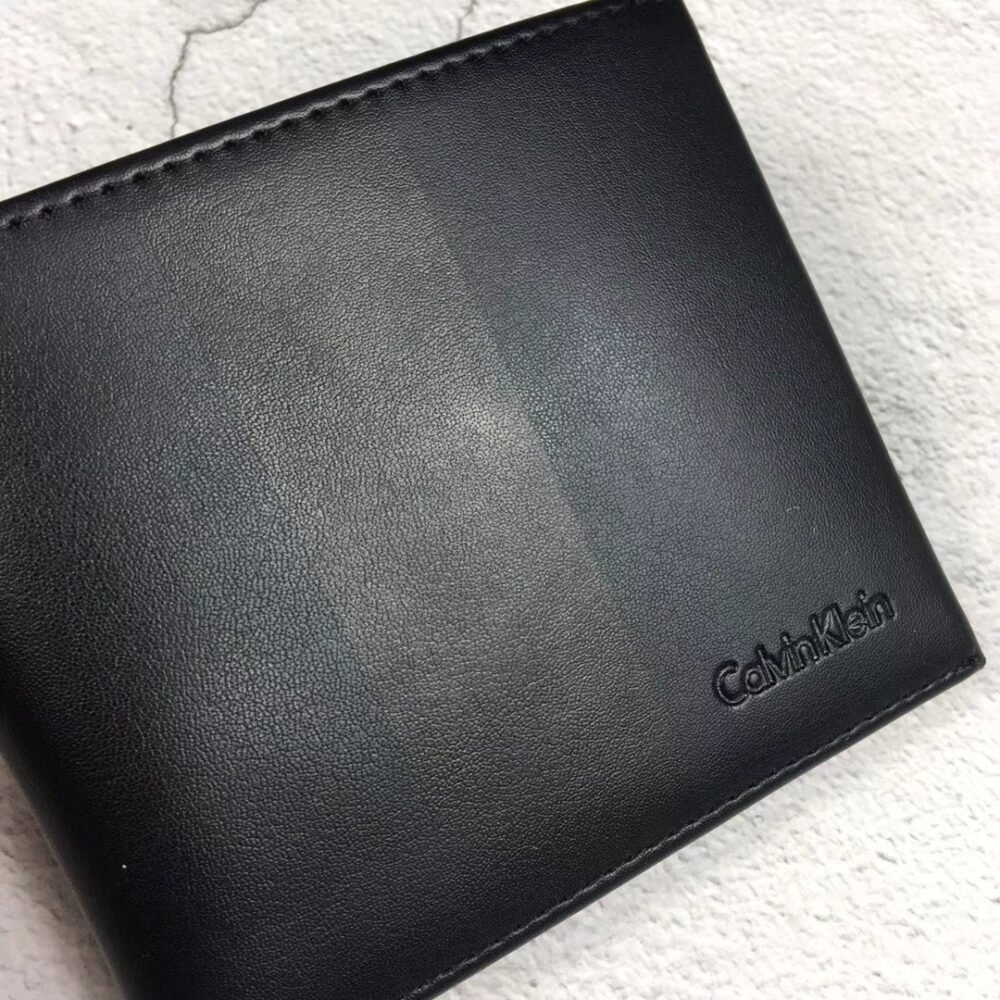 محفظه كالفن كلاين للرجال جلد طبيعي