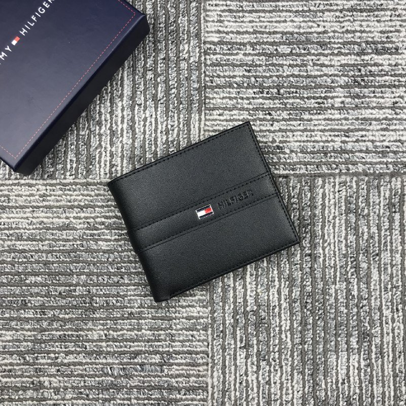 محفظة تومي هيلفيغر رجالي اسود