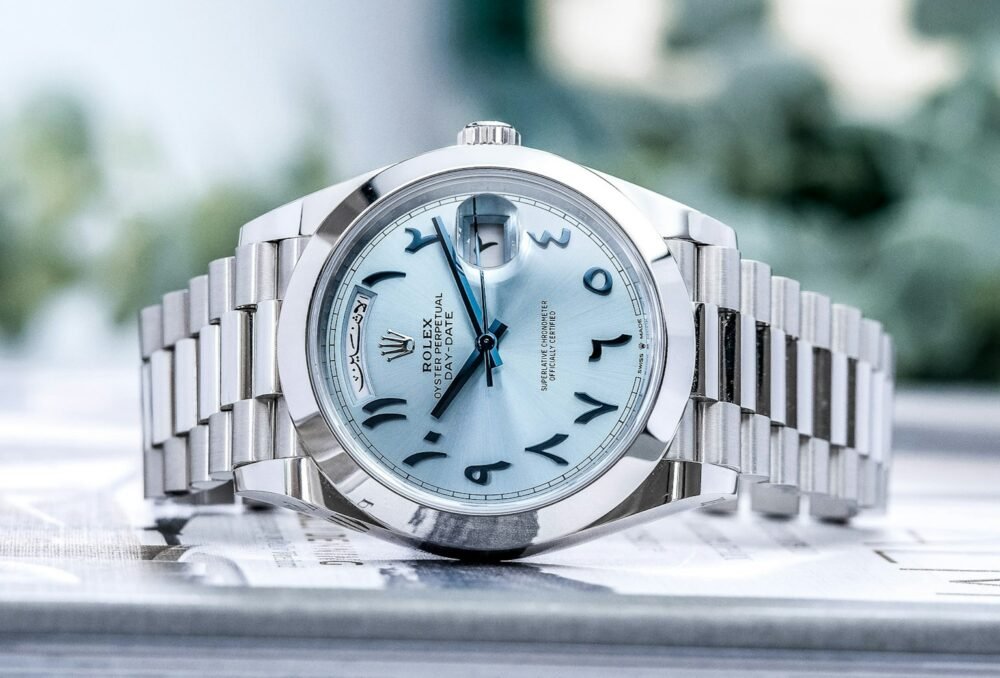 ساعة رولكس داي ديت عربي ميرور اورجينال